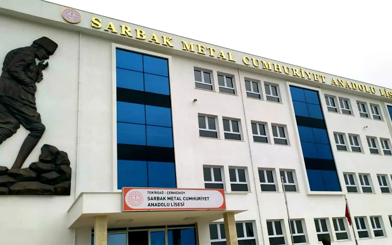 Çerkezköy Sarbak Metal Cumhuriyet Anadolu Lisesi